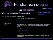 Tablet Screenshot of holistictech.net